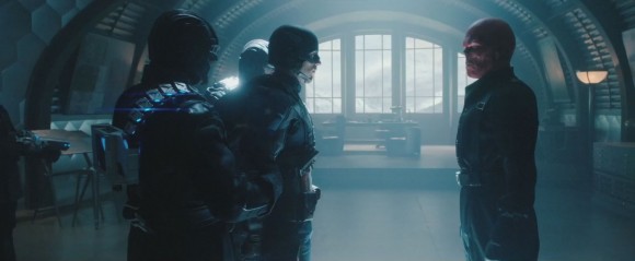 Captain America and Red Skull from the 2011 Captain America Movie