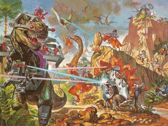 Dino-Riders Promo Image 1988